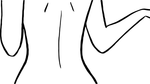 Vector Clip Art Female Body Shape 500x280 Vector Clip Art Female Body Shape