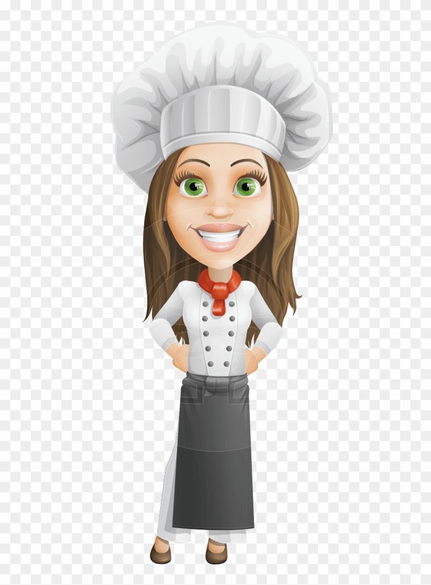 840x1141 Cook Woman Cartoon Vector Character Aka Monique