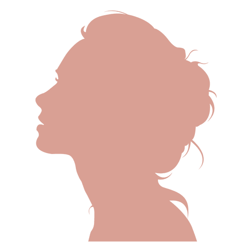 Girl Face Silhouette 512x512 Girl Face Silhouette