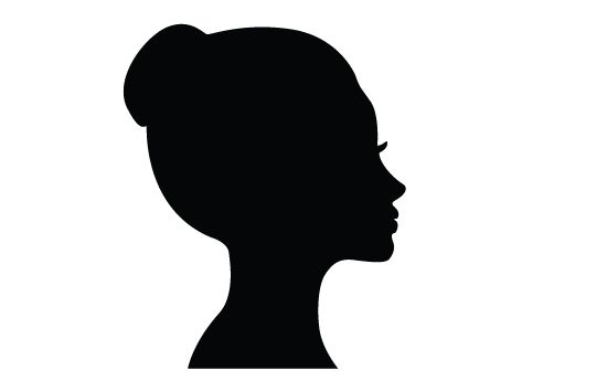 Face Silhouette Vector Women Vector Graphics Silhouette Face 550x354 Face Silhouette Vector Women Vector Graphics Silhouette Face