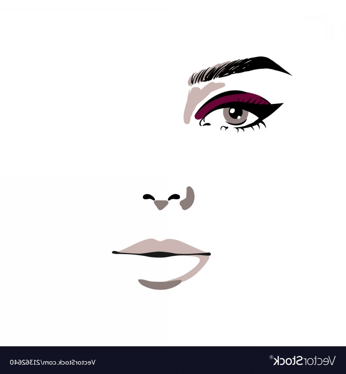 Glamour Fashion Beauty Woman Face Vector Cqrecords 1200x1296 Glamour Fashion Beauty Woman Face Vector Cqrecords