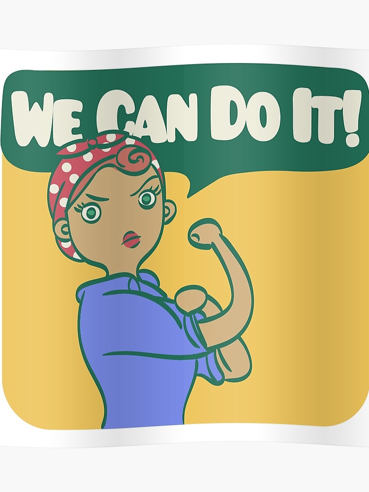 750x1000 We Can Do It Stylized Vector Iconic Woman's Fist Symbol Of Female