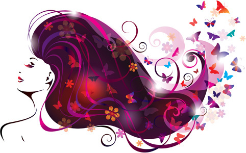 Hair Free Vector Download 482x300 Hair Free Vector Download
