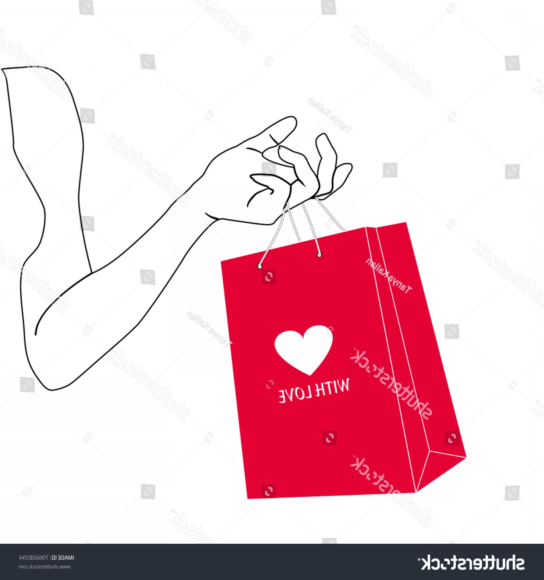 1800x1920 Silhouette Woman Hand Holding Red Shopping Soidergi