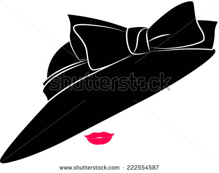 450x356 Silhouette Woman Hat