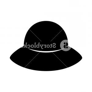 300x300 Stock Illustration Woman Black Hat Vector Image Hoodamathrun