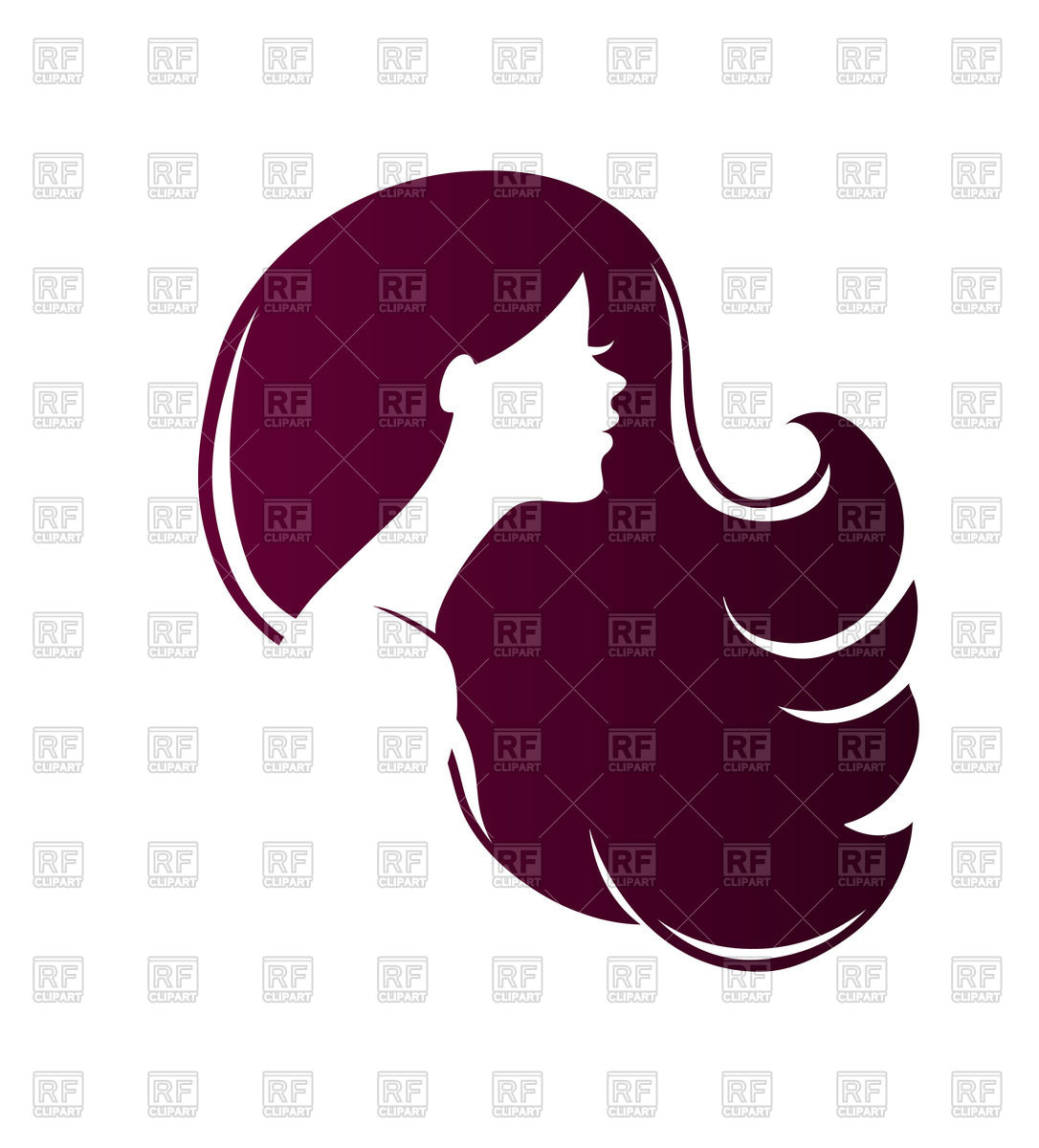 1086x1200 Silhouette Of Woman's Head Vector Image Of People Sonneon
