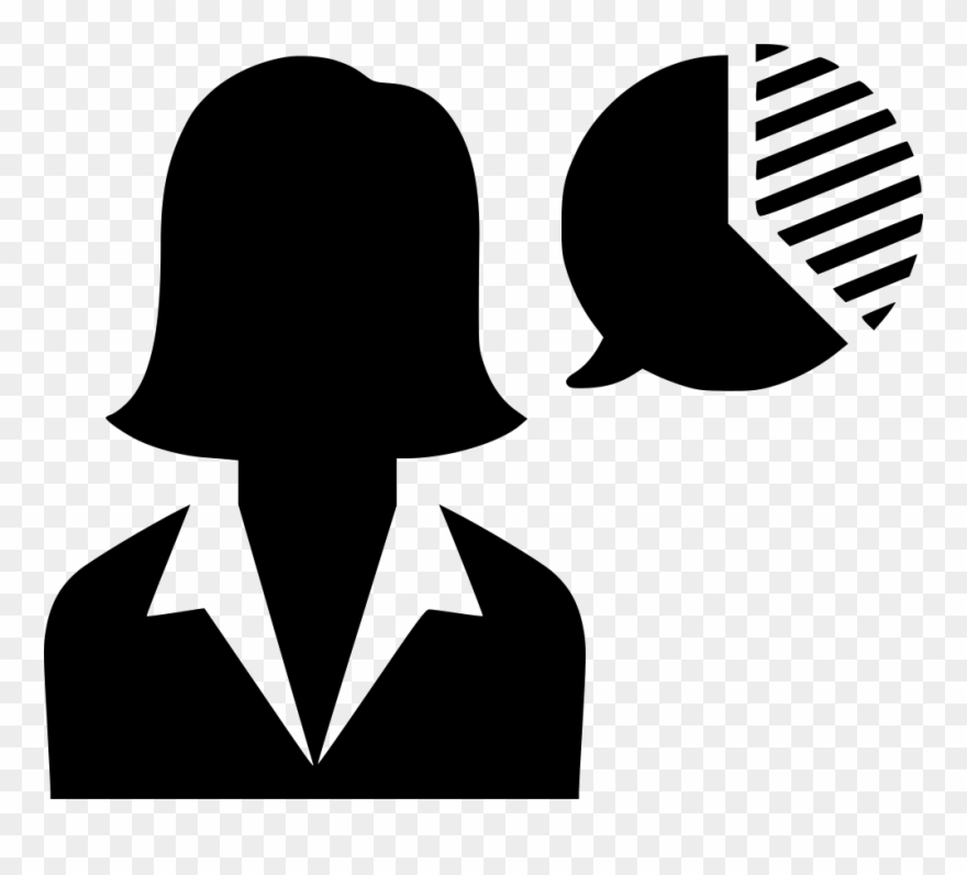 880x796 Woman Chart Graph Analytics Presentation Comments