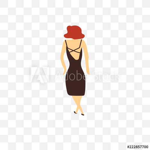 500x500 Beautiful Ginger Woman Icon Isolated On Transparent Background