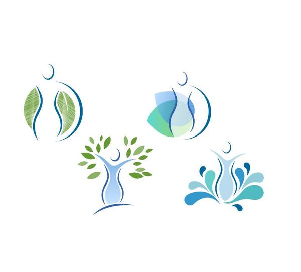 Woman Abstract Logos Vector Free Download 600x542 Woman Abstract Logos Vector Free Download