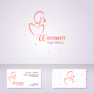 Elegant Woman Logo With Cards Vector Graphics Free Download 330x328 Elegant Woman Logo With Cards Vector Graphics Free Download