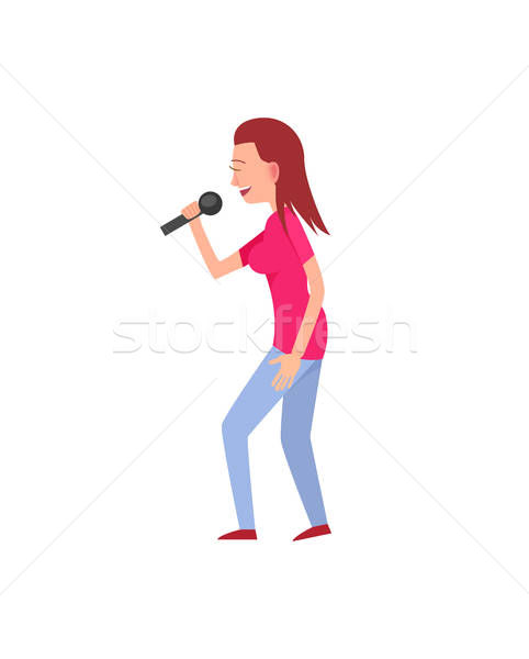 Woman Side View Stock Vectors, Illustrations And Cliparts Stockfresh 482x600 Woman Side View Stock Vectors, Illustrations And Cliparts Stockfresh