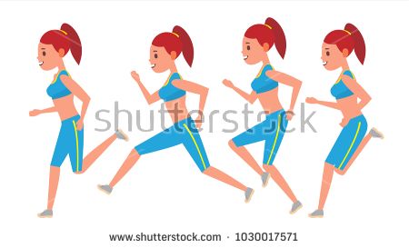Female Running Vector Animation Frames Set Sport Athlete Fitness 450x273 Female Running Vector Animation Frames Set Sport Athlete Fitness