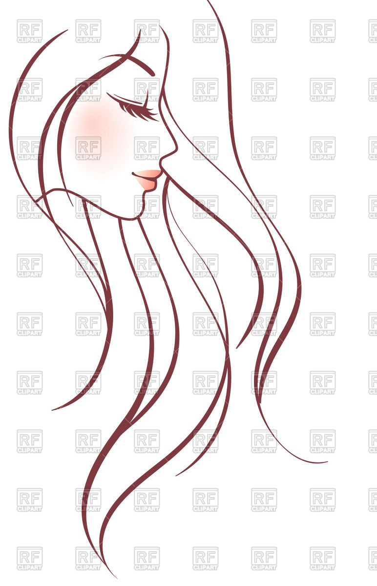 Outline Of Woman's Face 772x1200 Outline Of Woman's Face