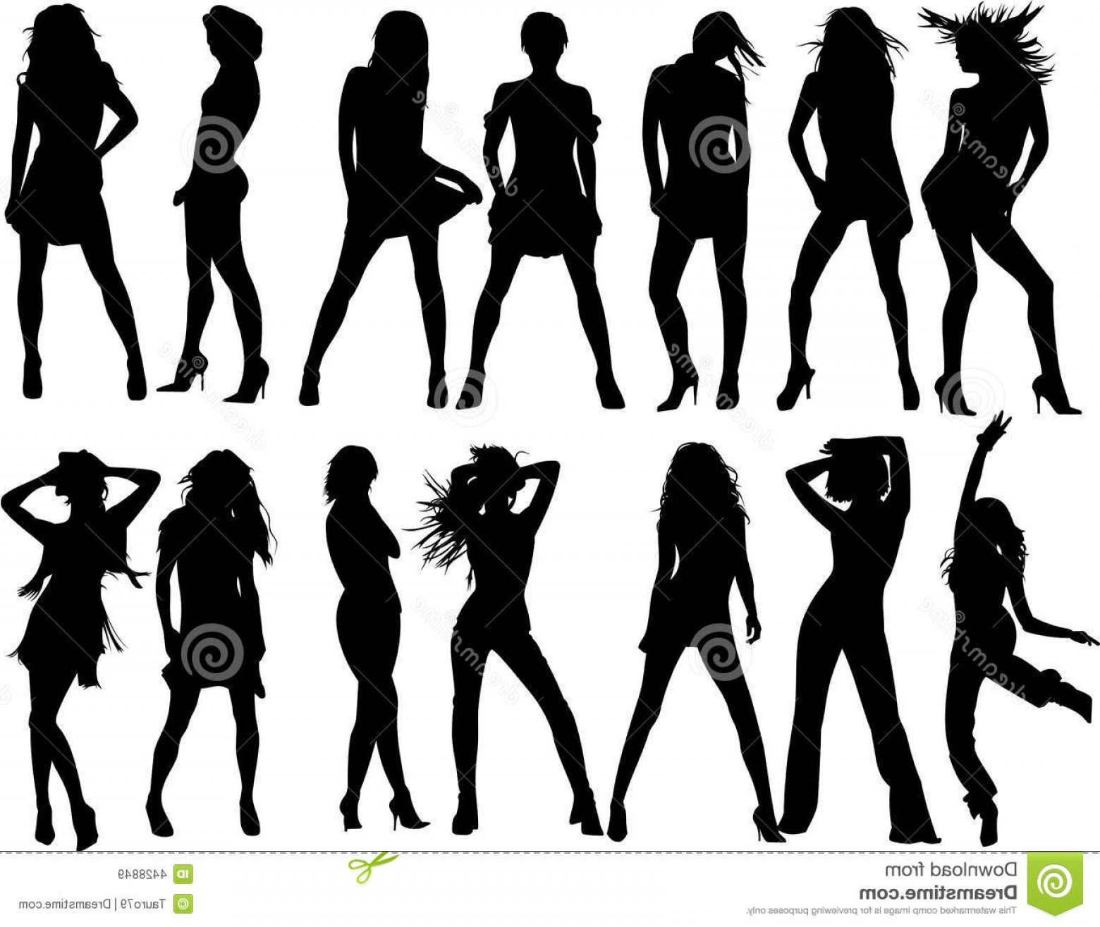 1560x1315 Royalty Free Stock Images Vector Silhouette Women Image Soidergi