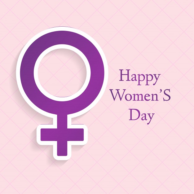 626x626 Background With Female Gender Symbol Vector Free Download