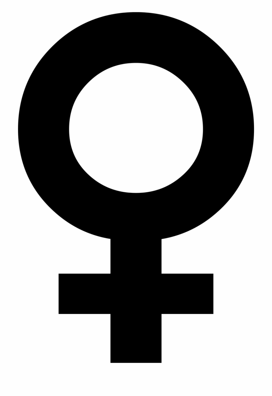 920x1341 Female Symbol Vector