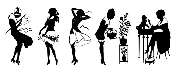 600x240 Woman Free Vector Download