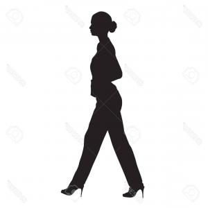300x300 Silhouettes Of Men Walking Vector Catchsplace