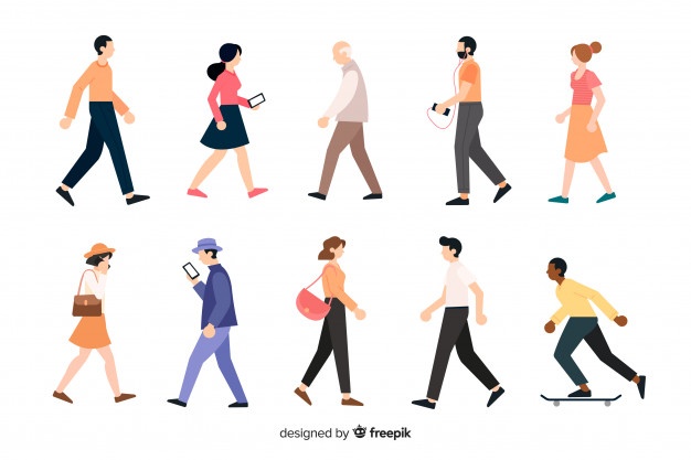 626x417 Walking Vectors, Photos And Free Download
