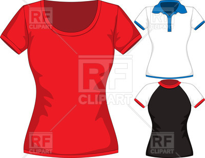 400x308 Women T Shirts Vector Image Of Beauty, Fashion Volhakavalenkava
