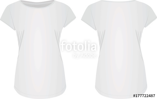 500x316 Women T Shirt Vector Illustration Stock Image And Royalty Free