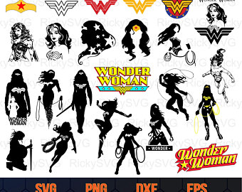 340x270 Wonder Woman Vector Etsy