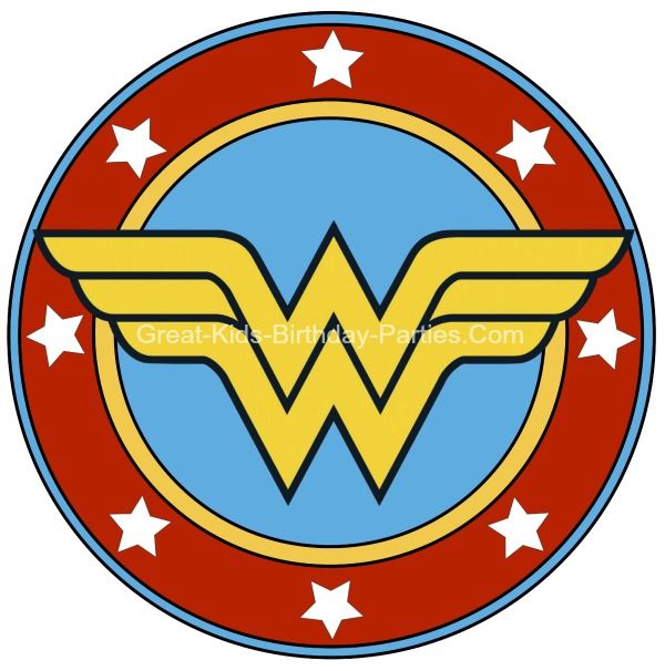 Wonder Woman Logo Clipart 600x606 Wonder Woman Logo Clipart