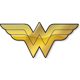Wonder Woman Logo Vector, Clipart 256x256 Wonder Woman Logo Vector, Clipart