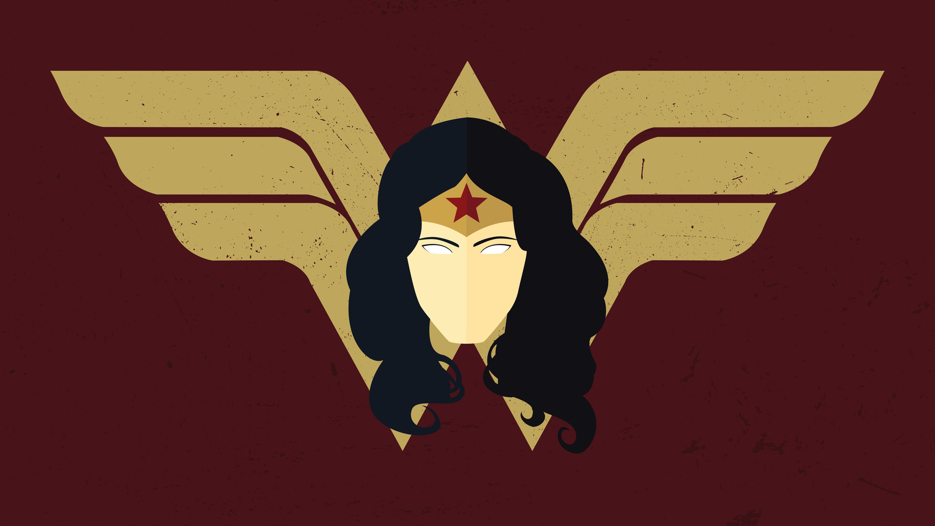 Wonder Woman Vector.