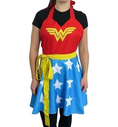 412x445 Wonder Woman Apron Image Primary Pioneer Woman Apron Set Apron