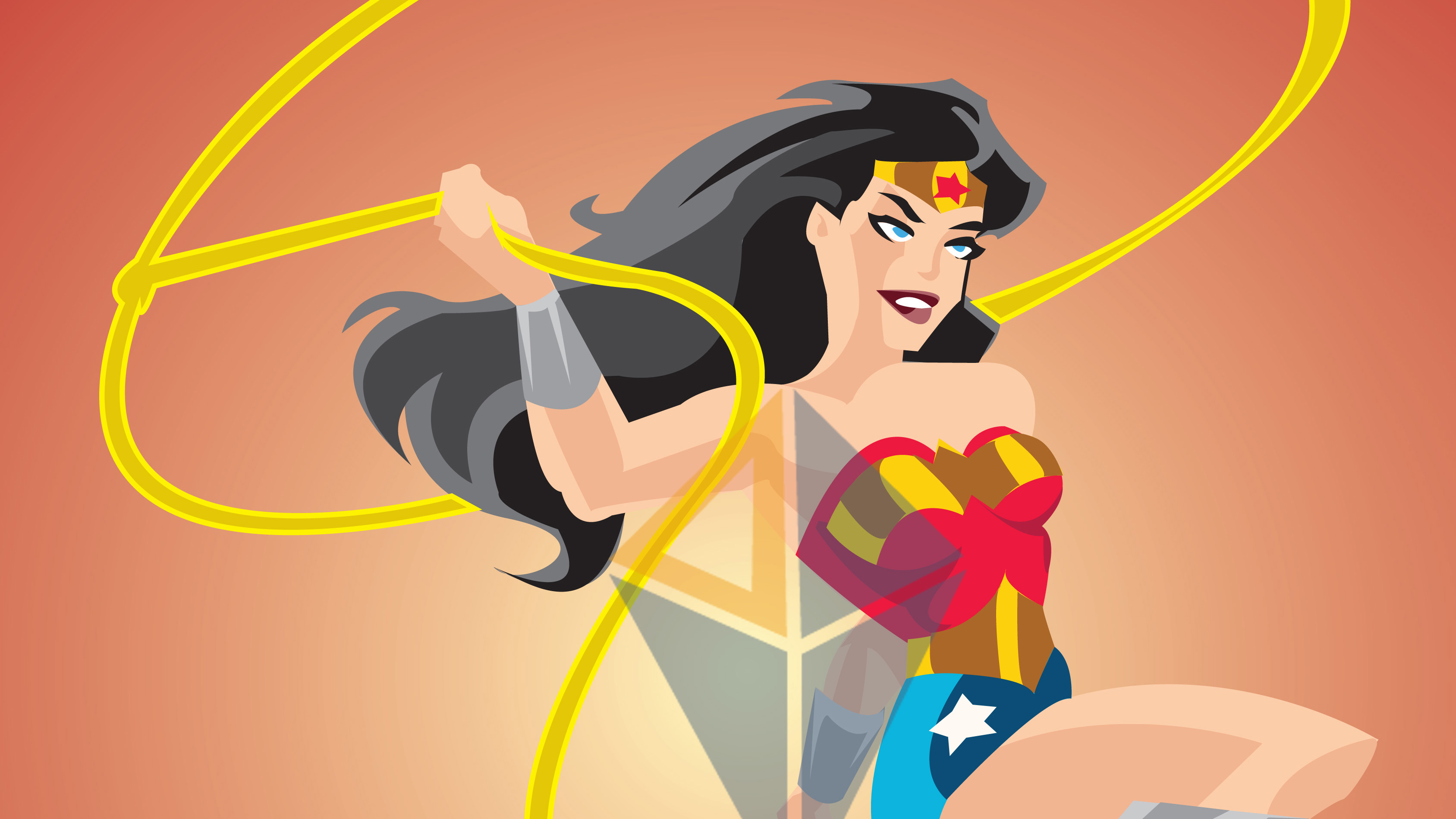 3375x1898 Wonder Woman Vector Art Hd Superheroes, Wallpapers, Images