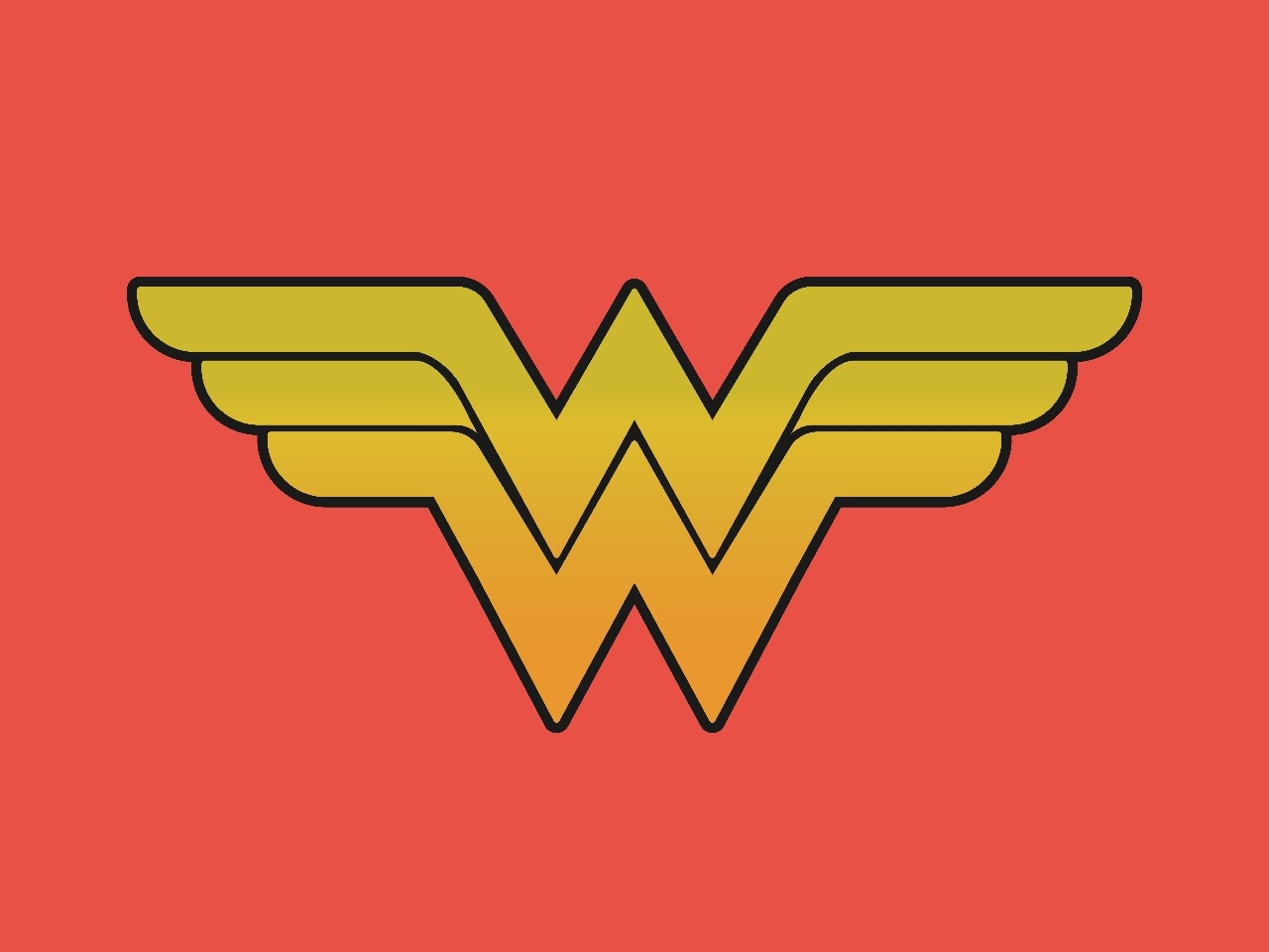 1280x960 Wonder Woman Vector