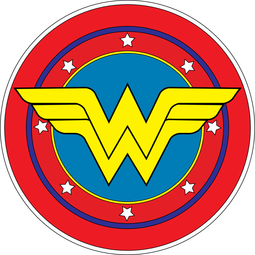 1024x1024 Wonder Woman Vector Image