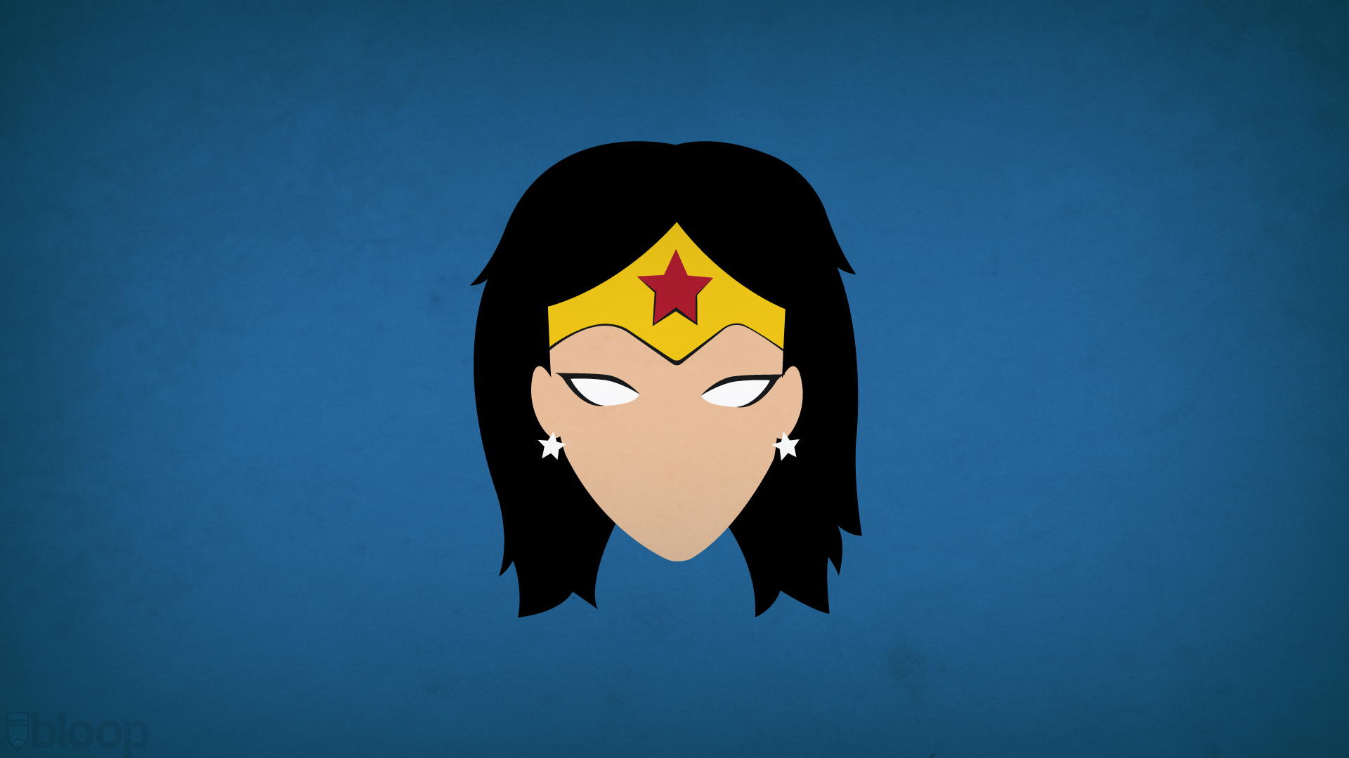 1920x1080 Photo Heroes Comics Wonder Woman Hero Head Vector Graphics