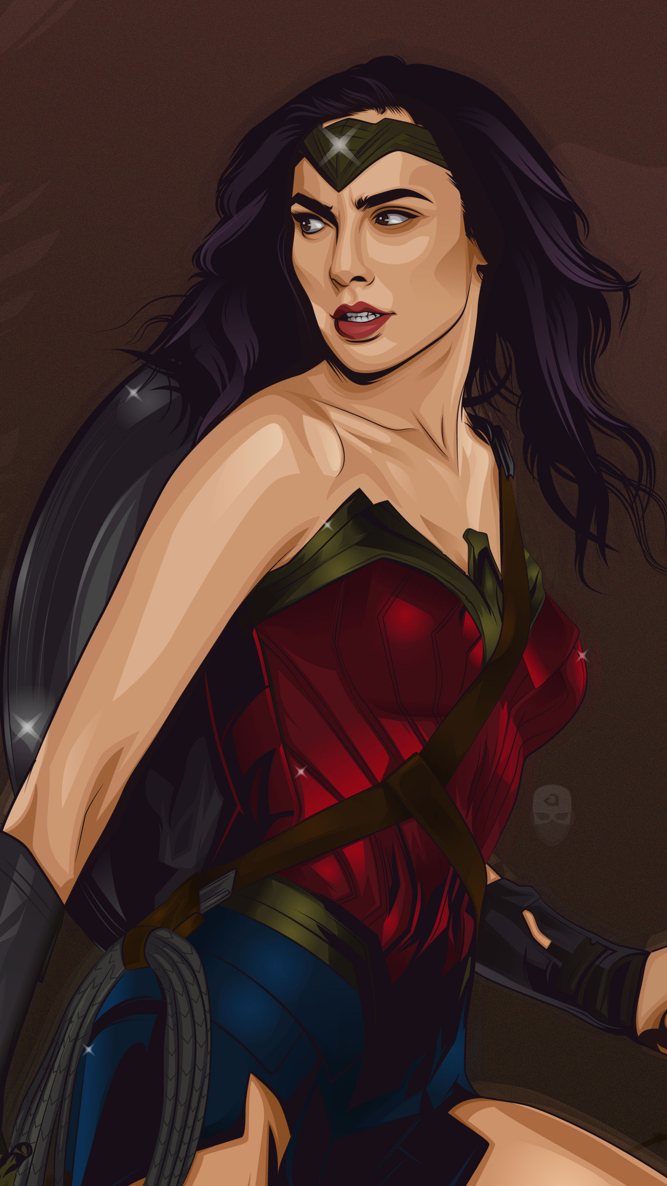 Wonder Woman Vector Art At Collection Of Wonder Woman Vector Art Free For 