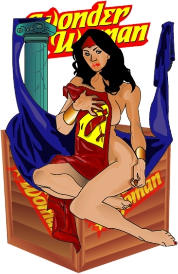 366x563 Wonder Woman Vector Free Vector In Adobe Illustrator