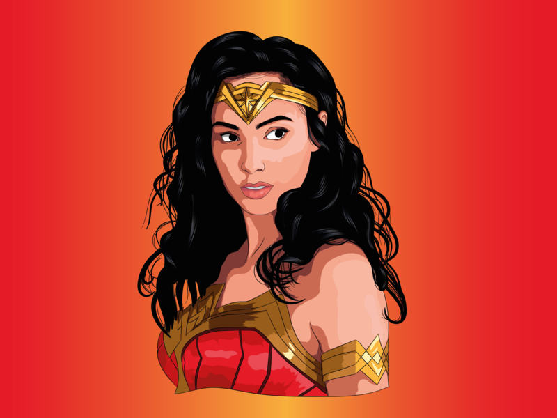 Download Wonder Woman Vector Art at Vectorified.com | Collection of ...