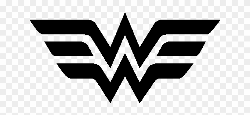 840x388 Wonder Woman Clipart Black And White