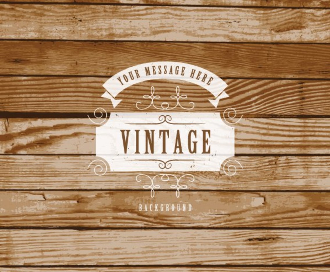 Vintage Label On Wooden Background Vector Art Graphics 1136x936 Vintage Label On Wooden Background Vector Art Graphics