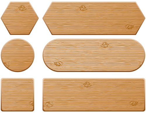Set Of Wooden Labels Vector Graphic Free Download 500x386 Set Of Wooden Labels Vector Graphic Free Download