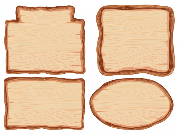 Set Of Wooden Banner Vector Premium Download 626x471 Set Of Wooden Banner Vector Premium Download