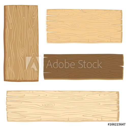 Wood Board Vector Illustration 500x500 Wood Board Vector Illustration