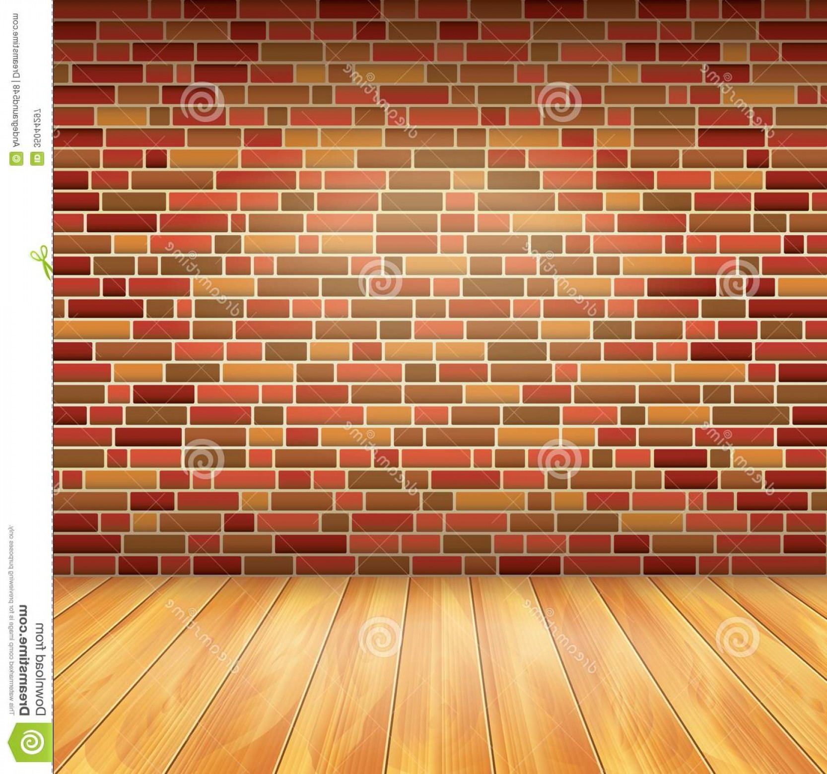 Royalty Free Stock Photography Brick Wall Wood Floor Vector 1666x1560 Royalty Free Stock Photography Brick Wall Wood Floor Vector