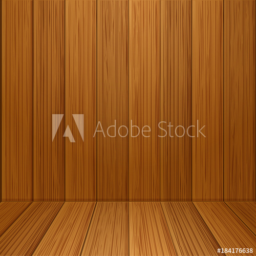 Wood Board Wall And Floor Vector Scene 500x500 Wood Board Wall And Floor Vector Scene