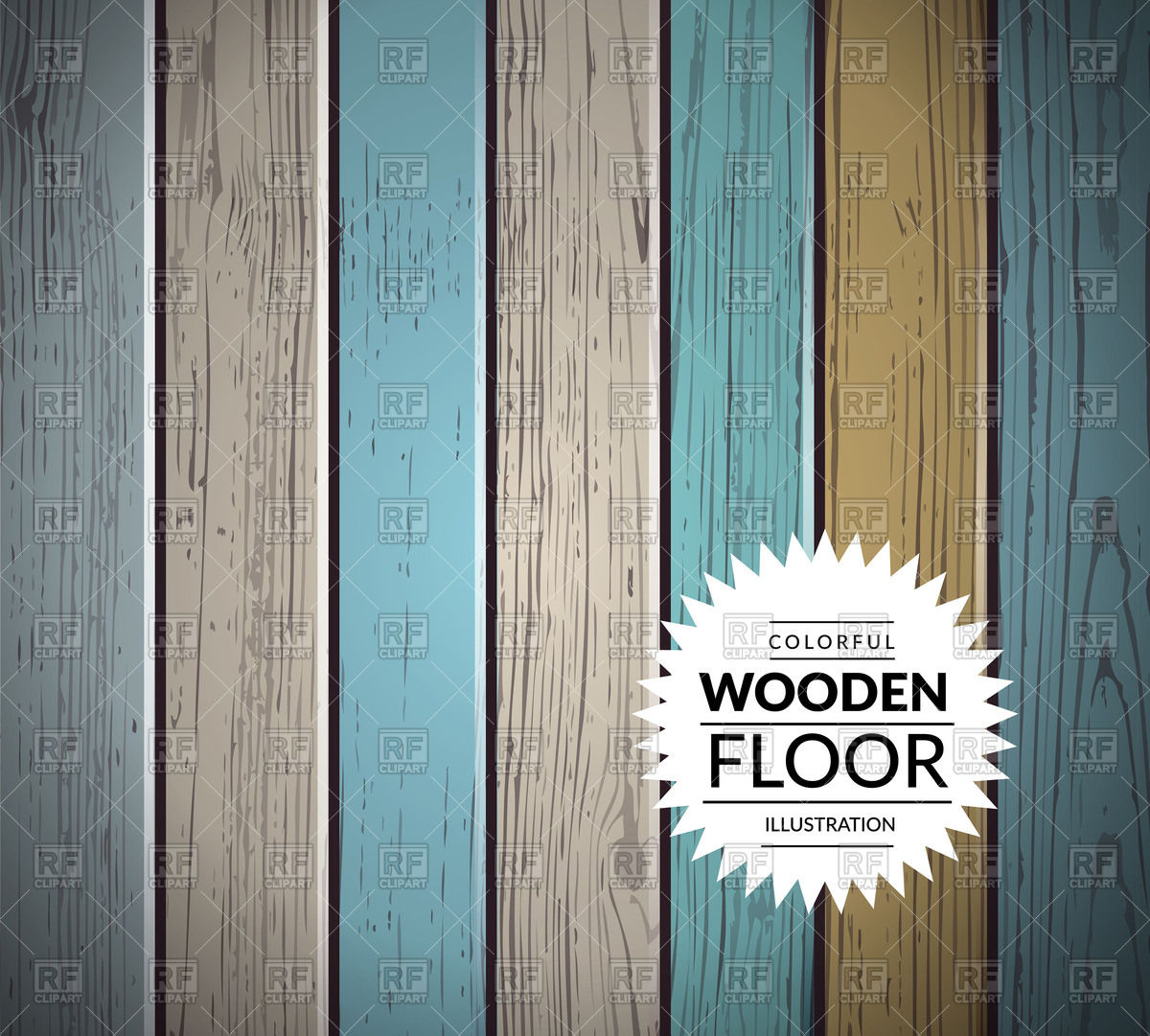 Colorful Vintage Wooden Floor Vector Image Of Backgrounds 1200x1081 Colorful Vintage Wooden Floor Vector Image Of Backgrounds