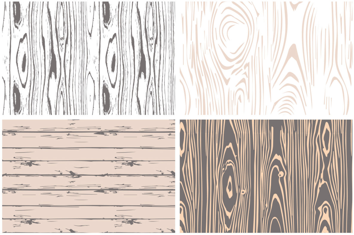 Seamless Wood Grain Vector Patterns 1184x788 Seamless Wood Grain Vector Patterns