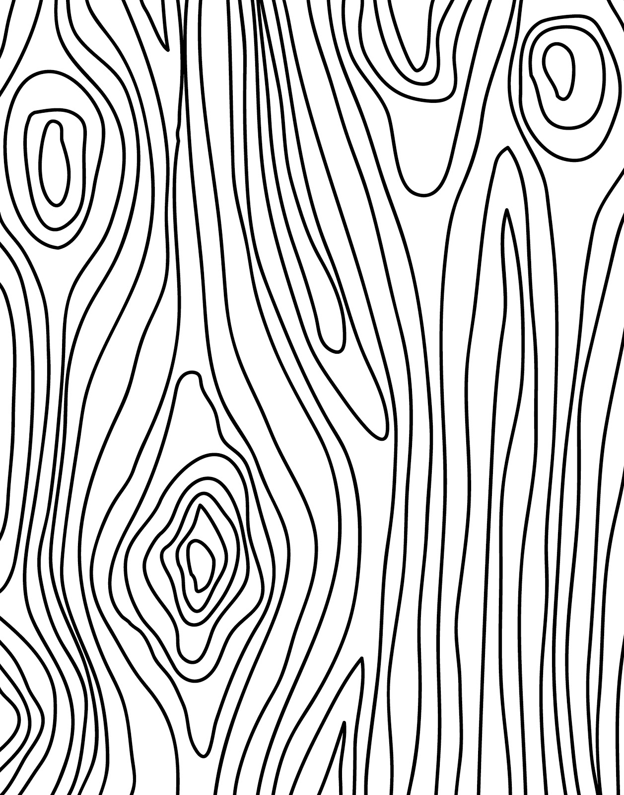 Wood Grain Vector Black And White