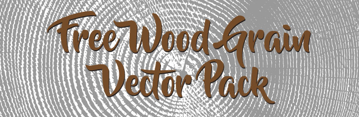 725x238 Free Wood Grain Vector Pack