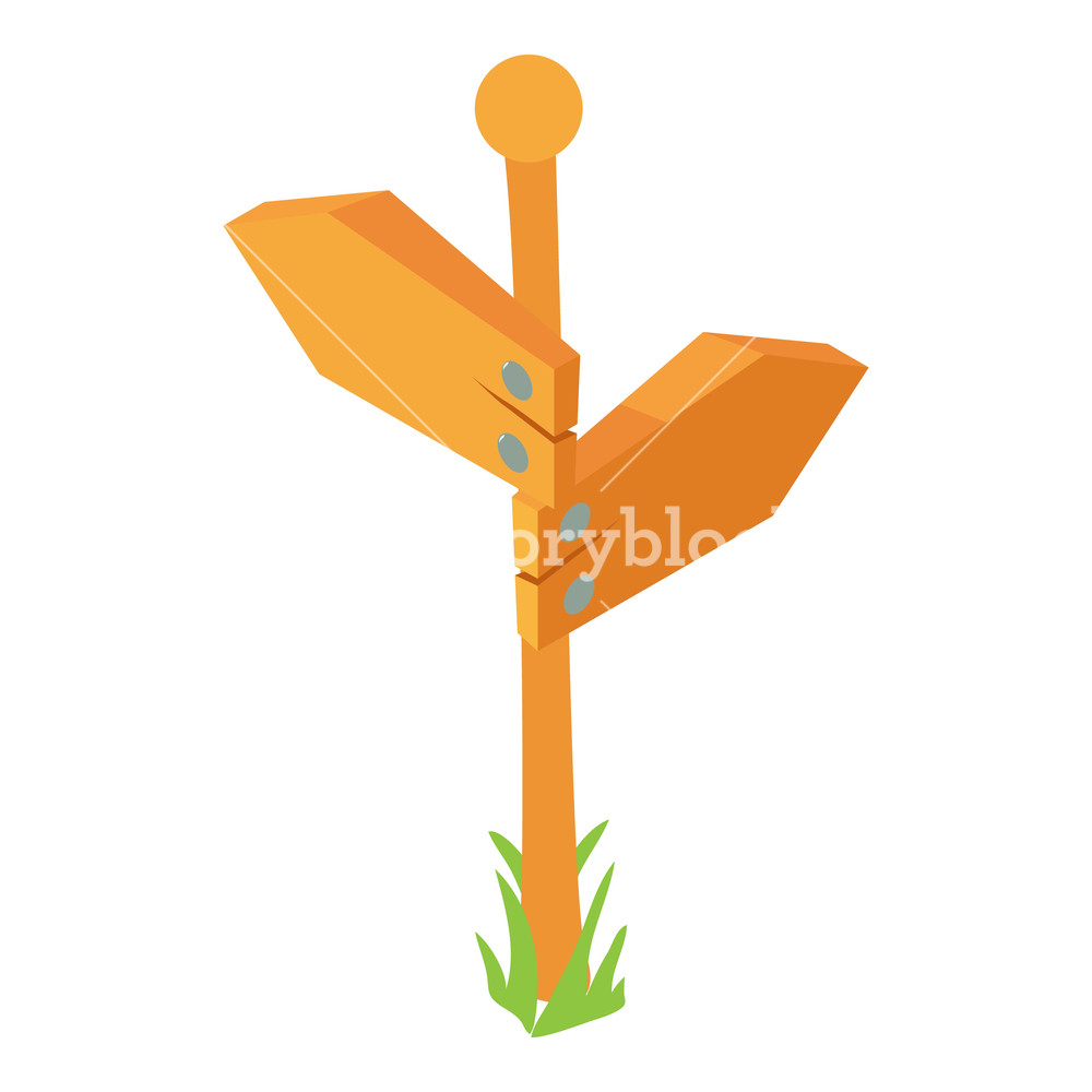 Road Sign Wood Icon Isometric Illustration Of Road Sign Wood 1000x1000 Road Sign Wood Icon Isometric Illustration Of Road Sign Wood